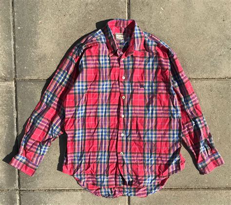 thomas burberry flannel.